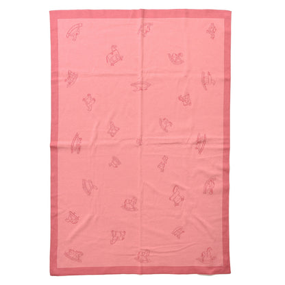 Hermes Cotton Adada Knit Baby Blanket 1 of 3