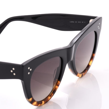 Celine Cat Eye Sunglasses 51mm CL400461 Black Havana Brown 6 of 6