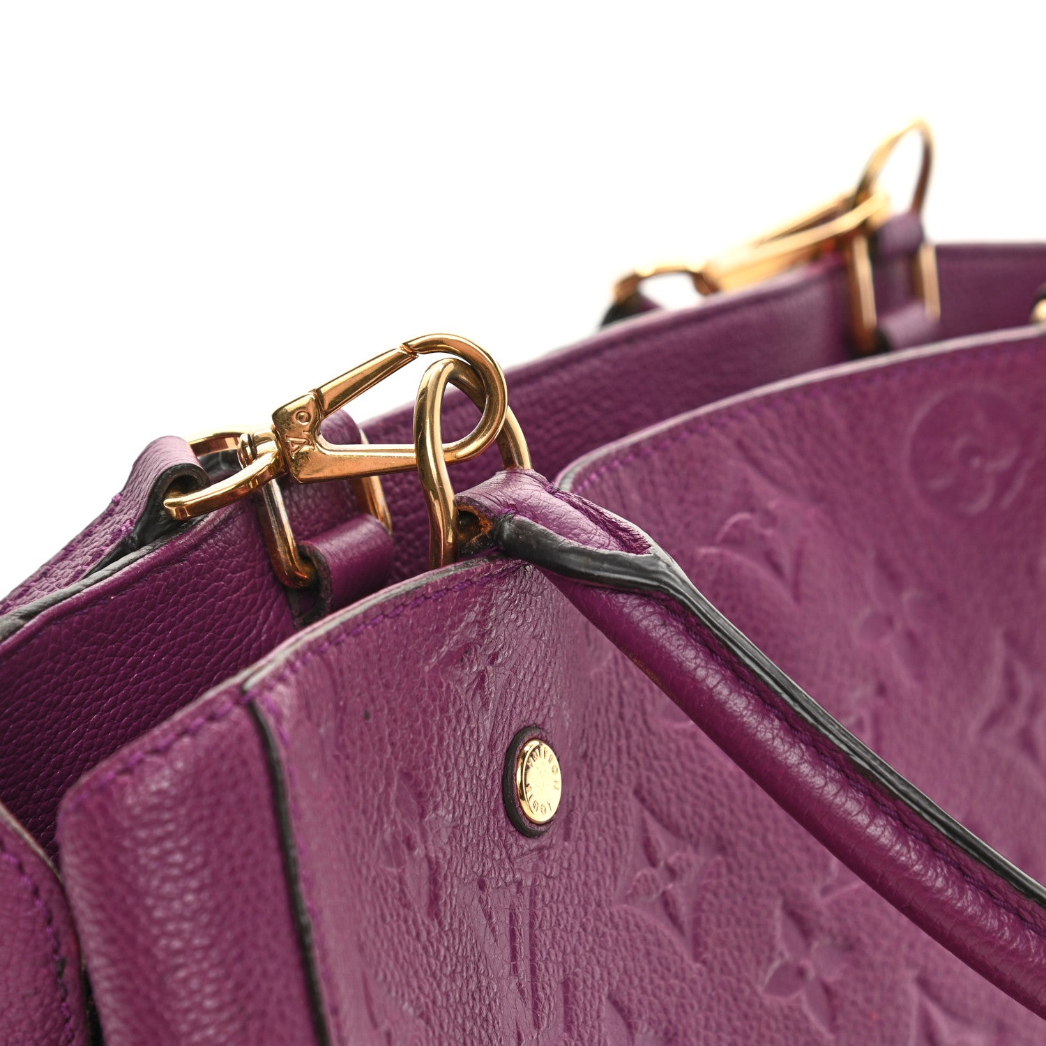 Louis Vuitton Empreinte Montaigne MM Amethyste 23 of 23