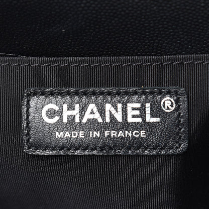 Chanel Caviar Quilted Medium Boy Flap So Black 6 of 11