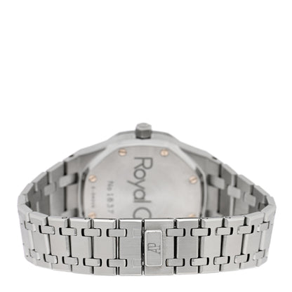 Audemars Piguet Stainless Steel 36mm Royal Oak Dual Time Automatic Watch White 25730ST.OO.0789ST.09 3 of 4