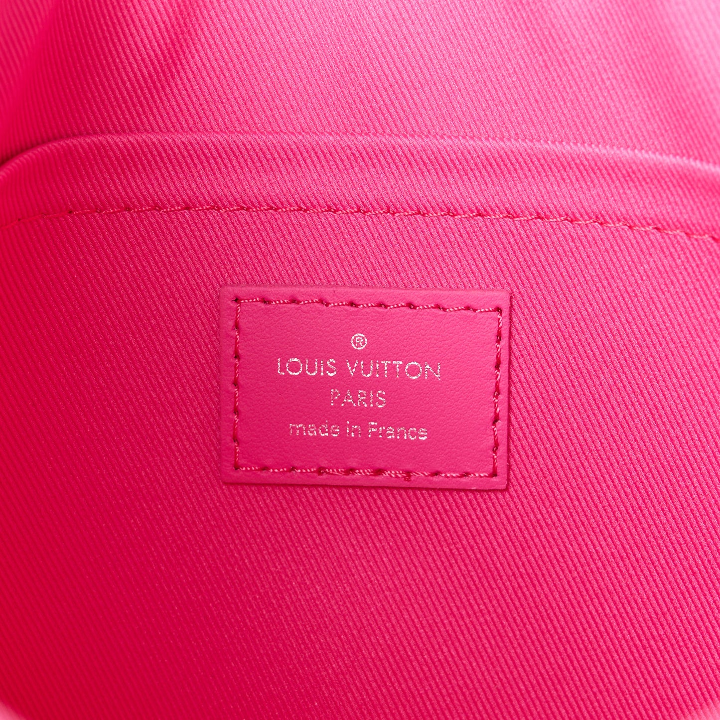 Monogram Macassar Pochette Voyage MM Fuchsia