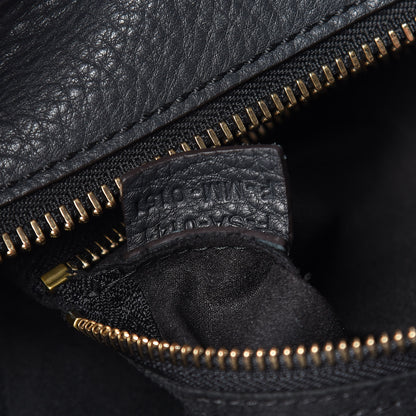 Celine Drummed Calfskin Mini Luggage Anthracite 8 of 18