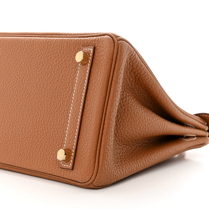 Hermes Togo Birkin 25 Gold 9 of 12