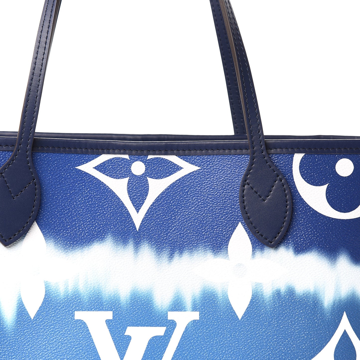 Monogram Escale Neverfull MM Blue