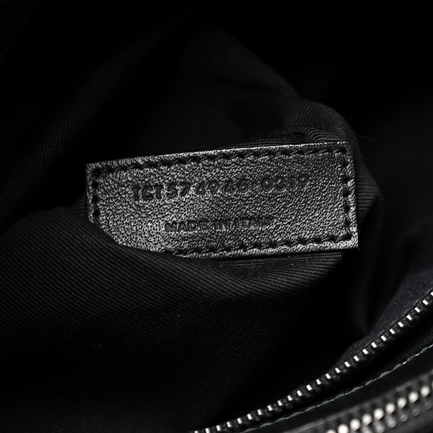 Saint Laurent Calfskin Y Quilted Monogram Monochrome Medium Loulou Chain Satchel Black 8 of 12