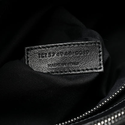 Saint Laurent Calfskin Y Quilted Monogram Monochrome Medium Loulou Chain Satchel Black 8 of 12