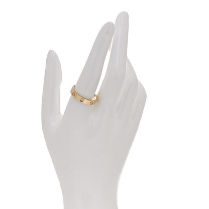 Cartier 18K Yellow Gold Diamond 4mm LOVE Wedding Band Ring 60 9.25 2 of 4
