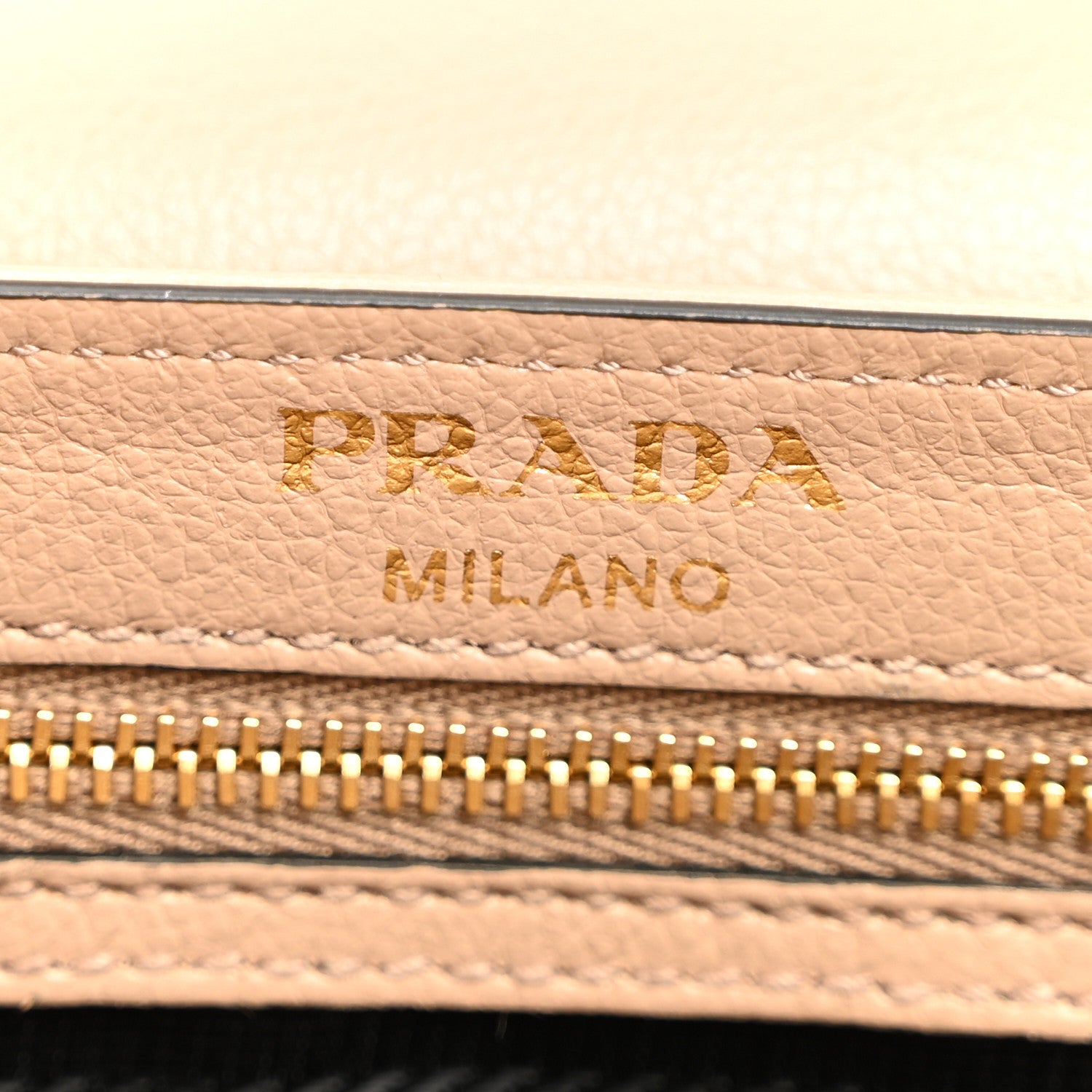 Prada Glace Calfskin Studded Crossbody Cammeo 6 of 9