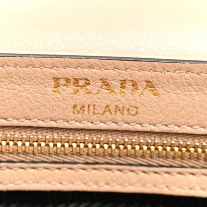 Prada Glace Calfskin Studded Crossbody Cammeo 6 of 9