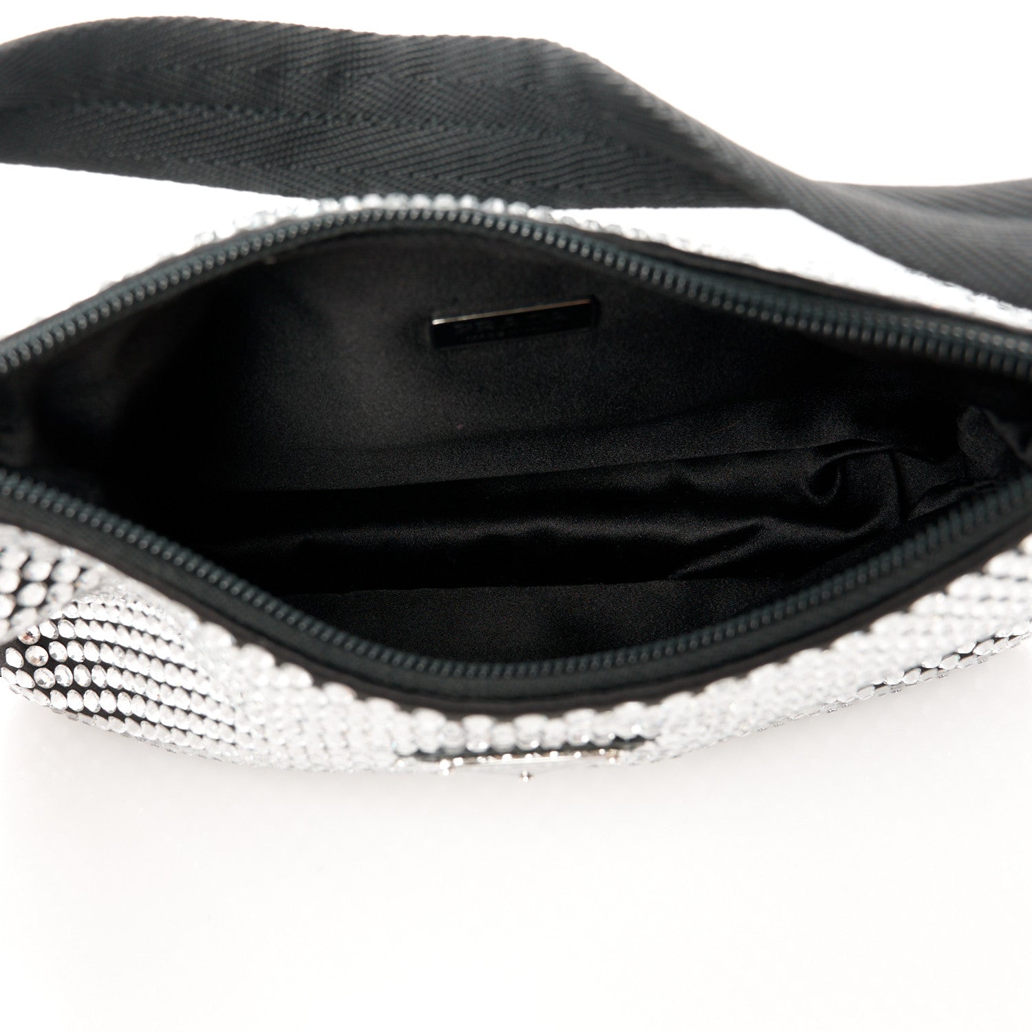 Prada Satin Crystal Mini Re-Edition 2000 Bag Cristal 5 of 10