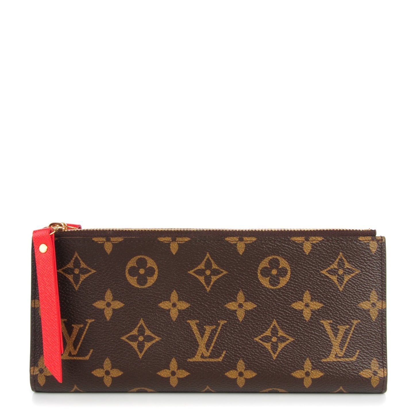 Monogram Adele Wallet Coquelicot