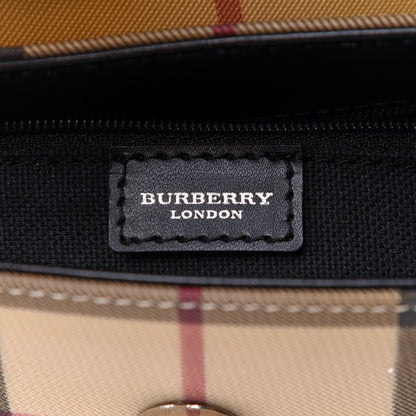 Burberry Vintage Check Shoulder Bag Black 6 of 10