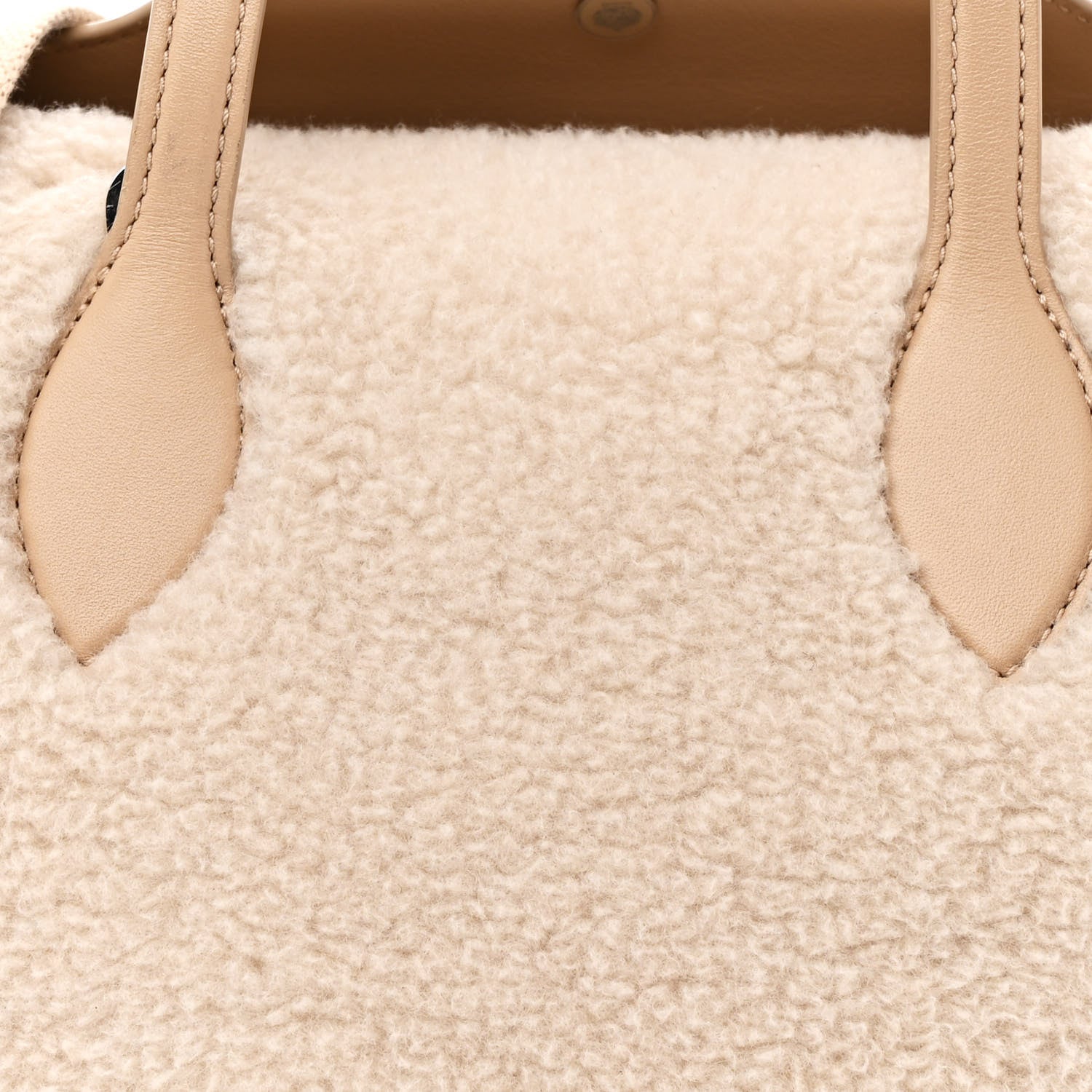 Loro Piana Cashfur Micro Sesia Happy Day Bag Ancient Paper 1591966