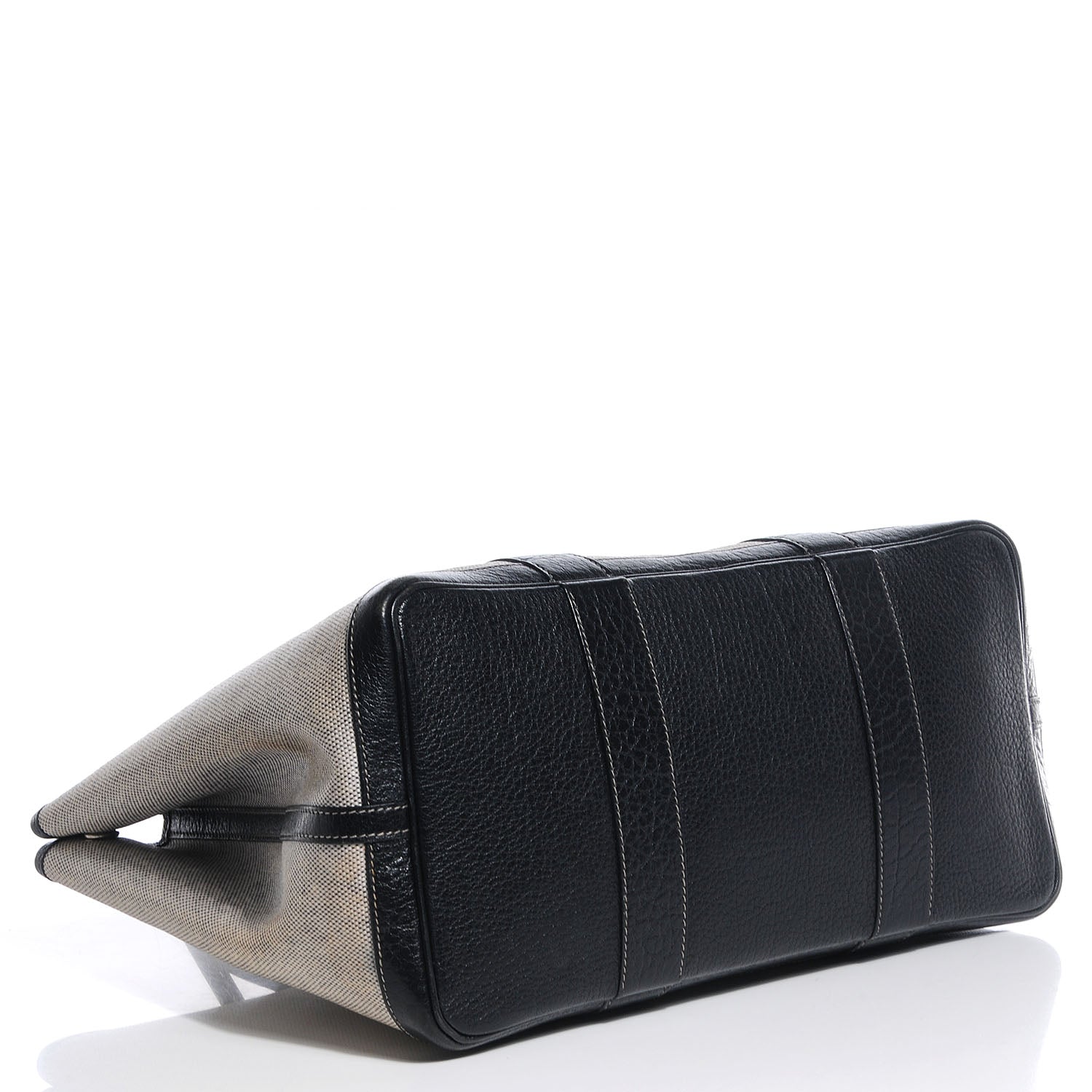 Hermes Toile Buffle Skipper Garden Party 36 MM Tote Black 5 of 24