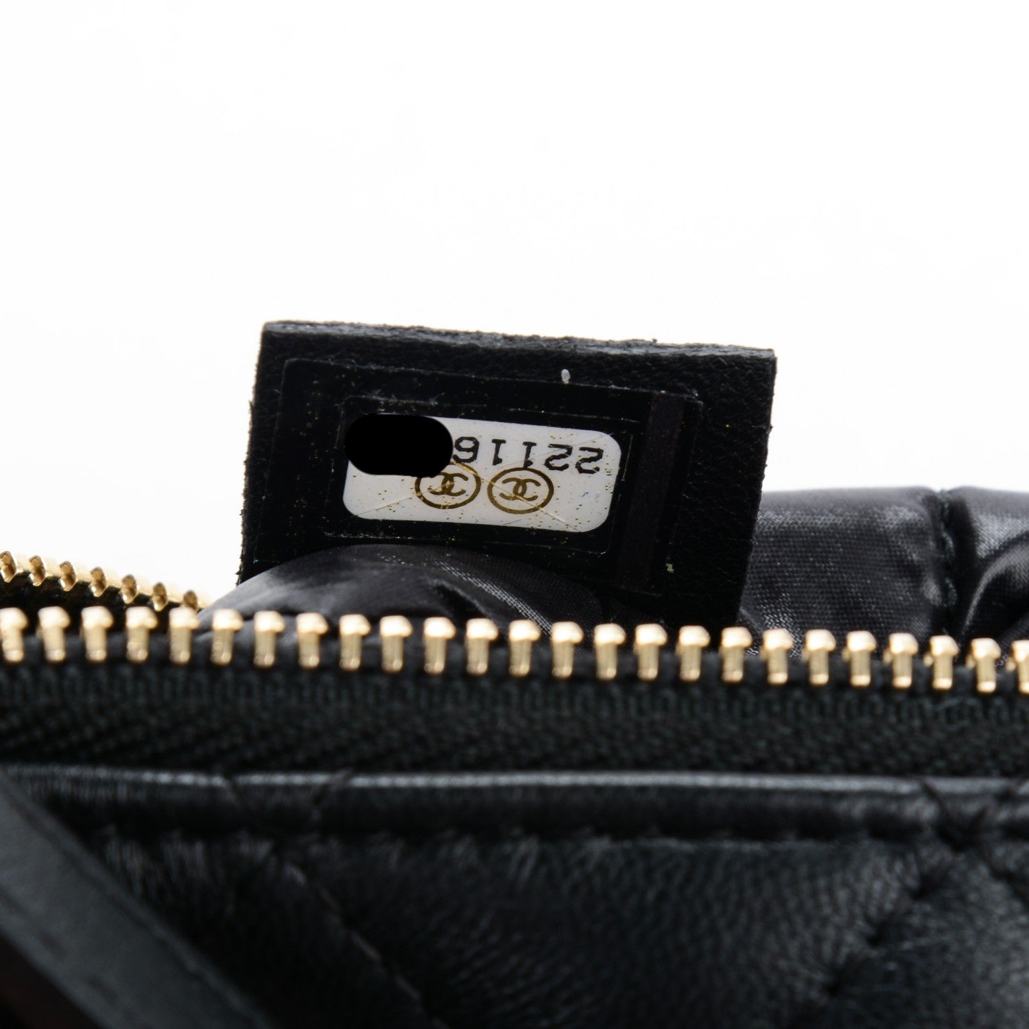 Chanel Lambskin Quilted Coin Purse Black 7 of 7