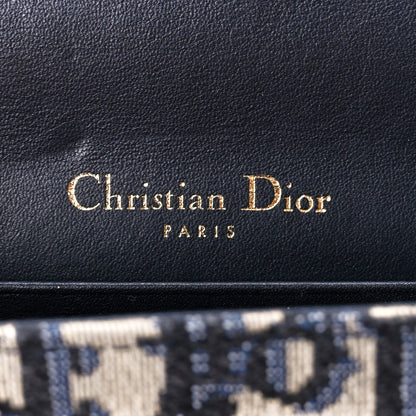 Christian Dior Oblique Saddle Belt Bag Blue 6 of 12
