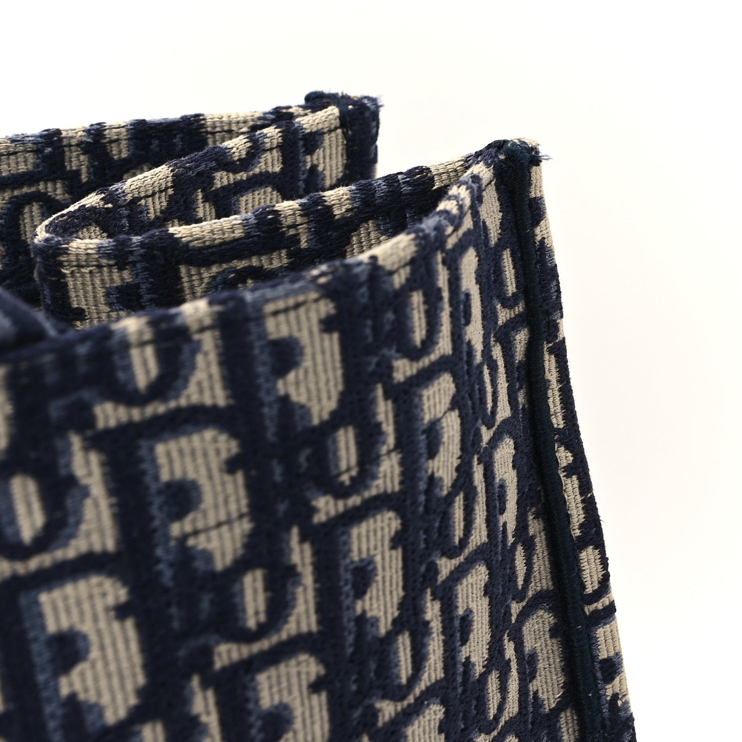 Oblique Large Book Tote Blue Multicolor