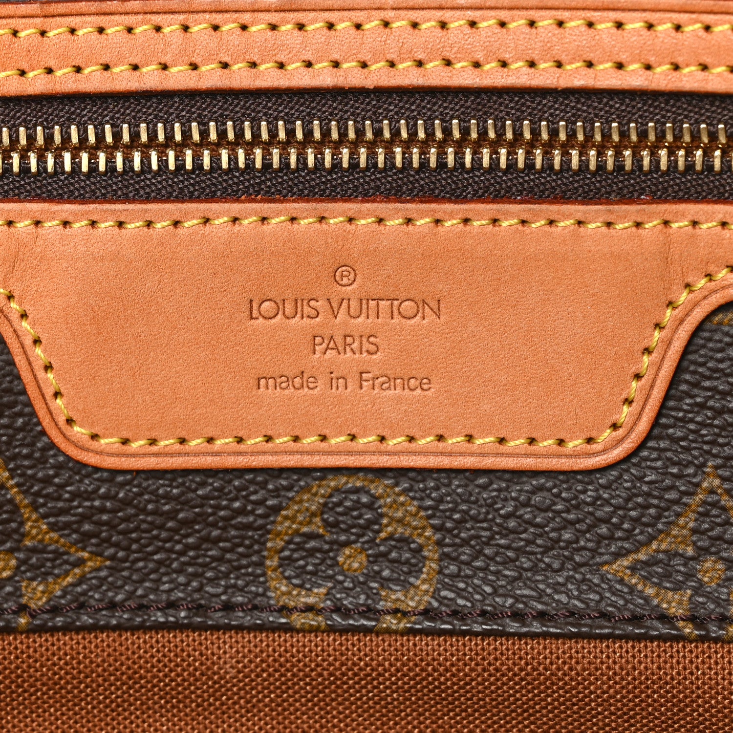 Louis Vuitton Monogram Sac Shopping Tote 6 of 10