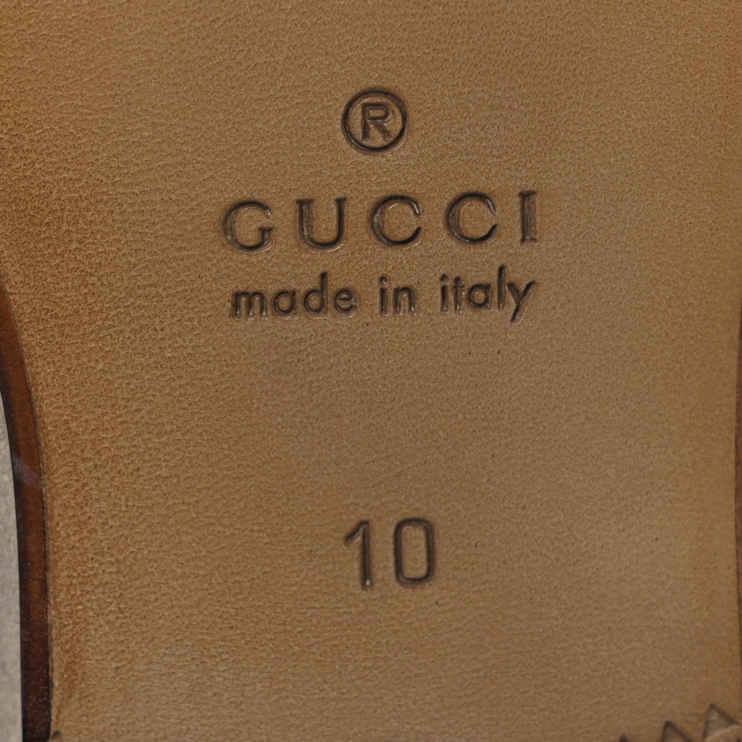 Gucci Suede Horsebit Mens Jordaan Loafers 10 Oatmeal 8 of 11