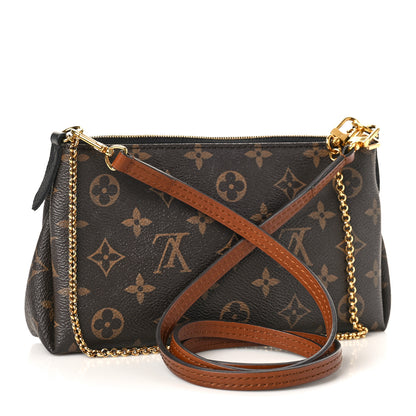 Louis Vuitton Monogram Pallas Clutch Black 3 of 8