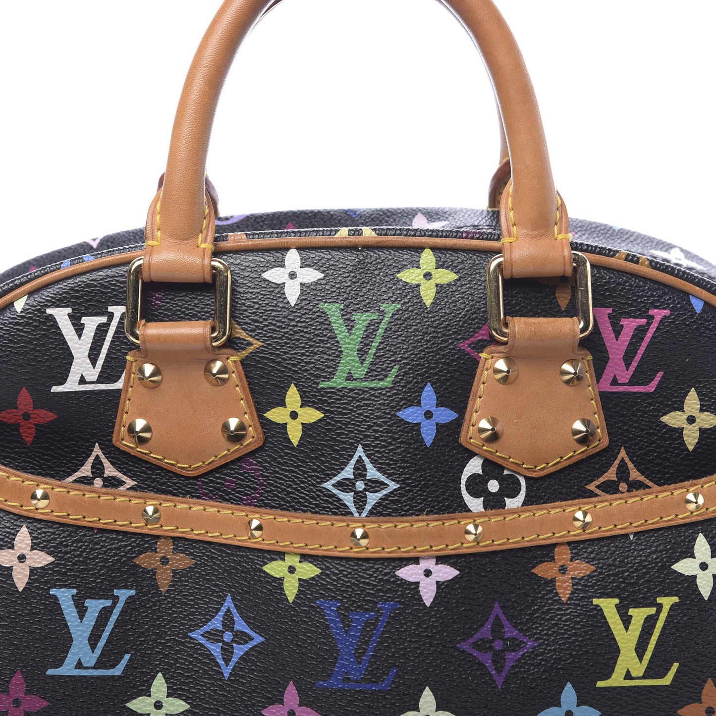 Monogram Multicolor Trouville Black