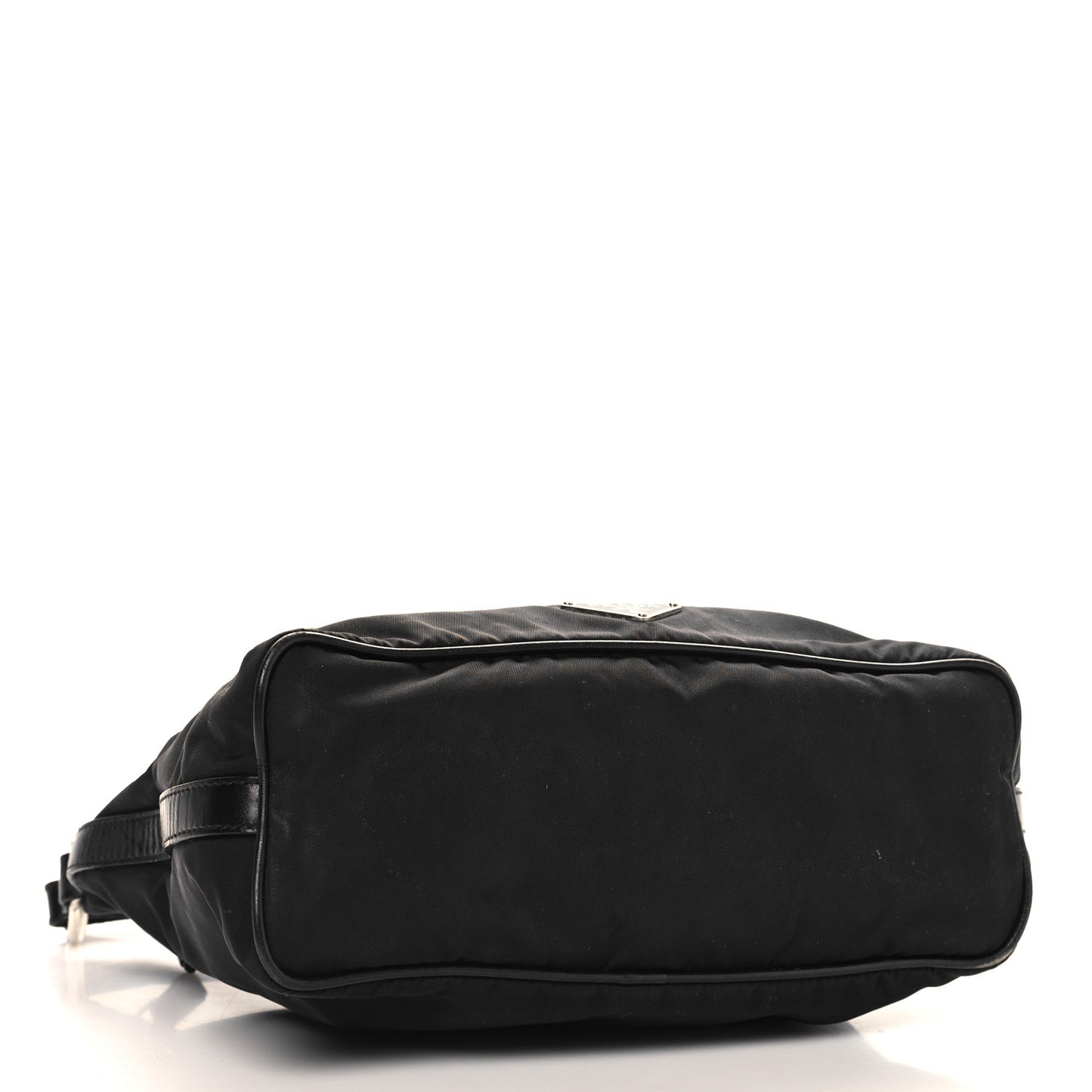 Tessuto Nylon Vitello Hobo Black