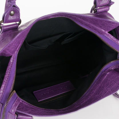 Balenciaga Agneau Classic Hardware Town Ultraviolet 4 of 6
