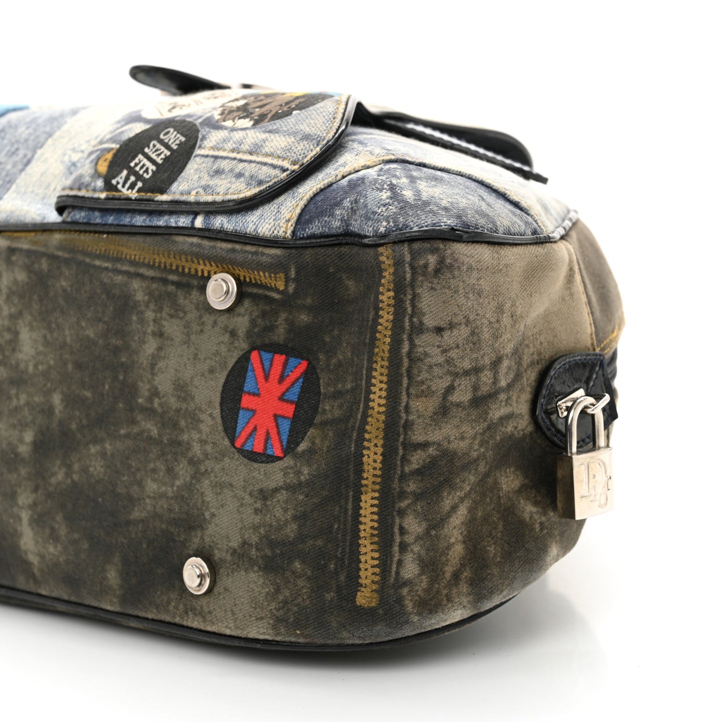 Denim Speedway Saddle Bowler Blue