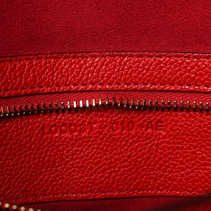 Tom Ford Grained Calfskin Medium Jennifer Crossbody Red 6 of 9
