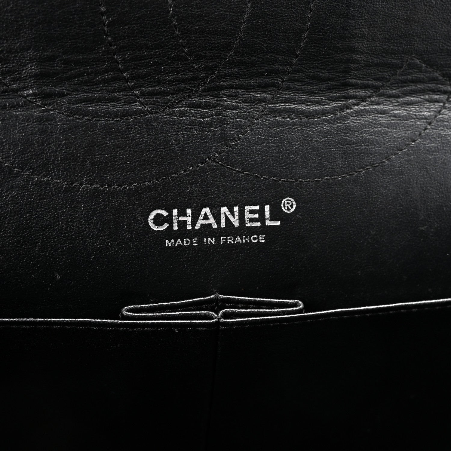Chanel Aged Calfskin Quilted 2.55 Reissue 227 Flap Black 6 of 10