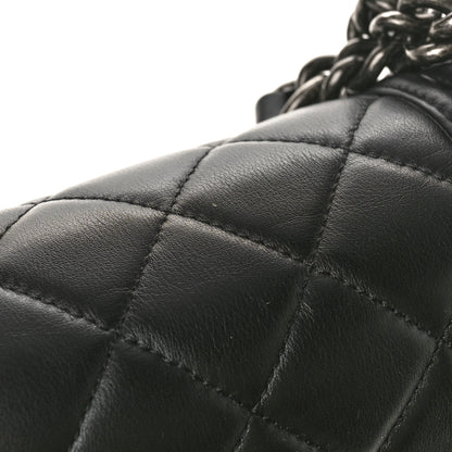 Chanel Calfskin Quilted Large Boy Flap Black 11 of 13