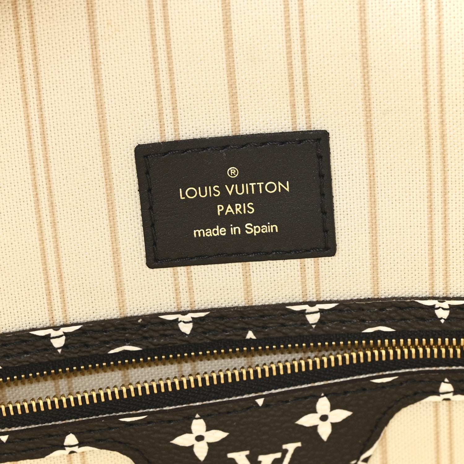 Louis Vuitton Monogram Giant Jungle Neverfull MM Ivory 7 of 11