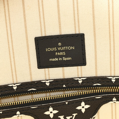 Louis Vuitton Monogram Giant Jungle Neverfull MM Ivory 7 of 11