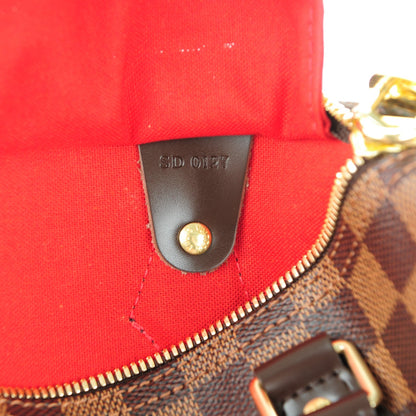Louis Vuitton Damier Ebene Speedy Bandouliere 25 8 of 8