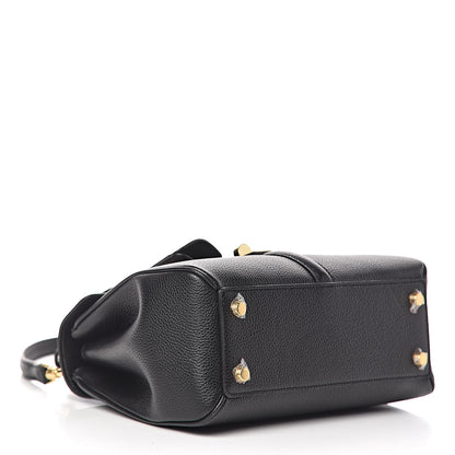 Celine Grained Calfskin Small 16 Top Handle Bag Black 4 of 9