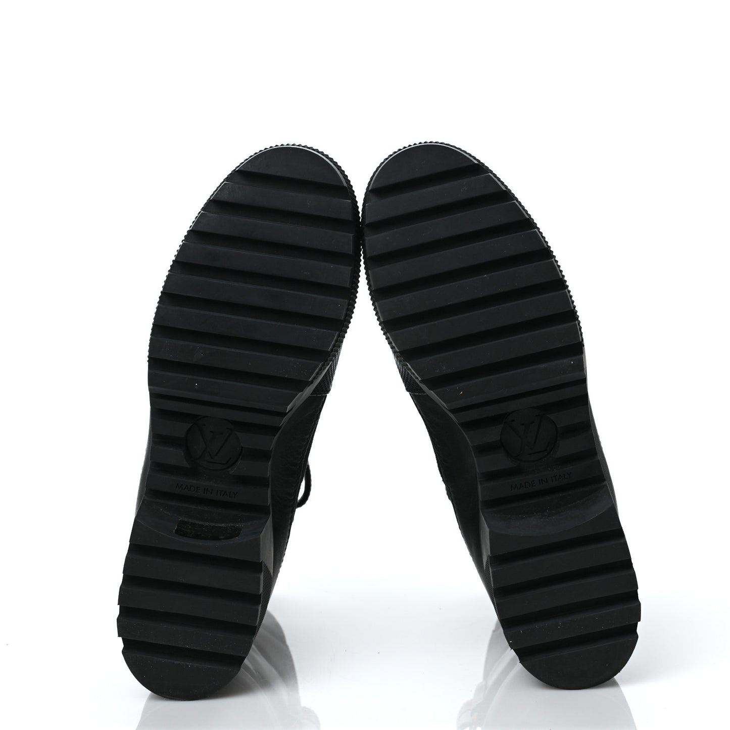 Suede Calfskin Laureate Platform Desert Boots 38 Black