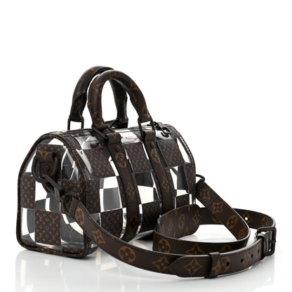 Louis Vuitton PVC Monogram Chess Keepall Bandouliere 25 3 of 11