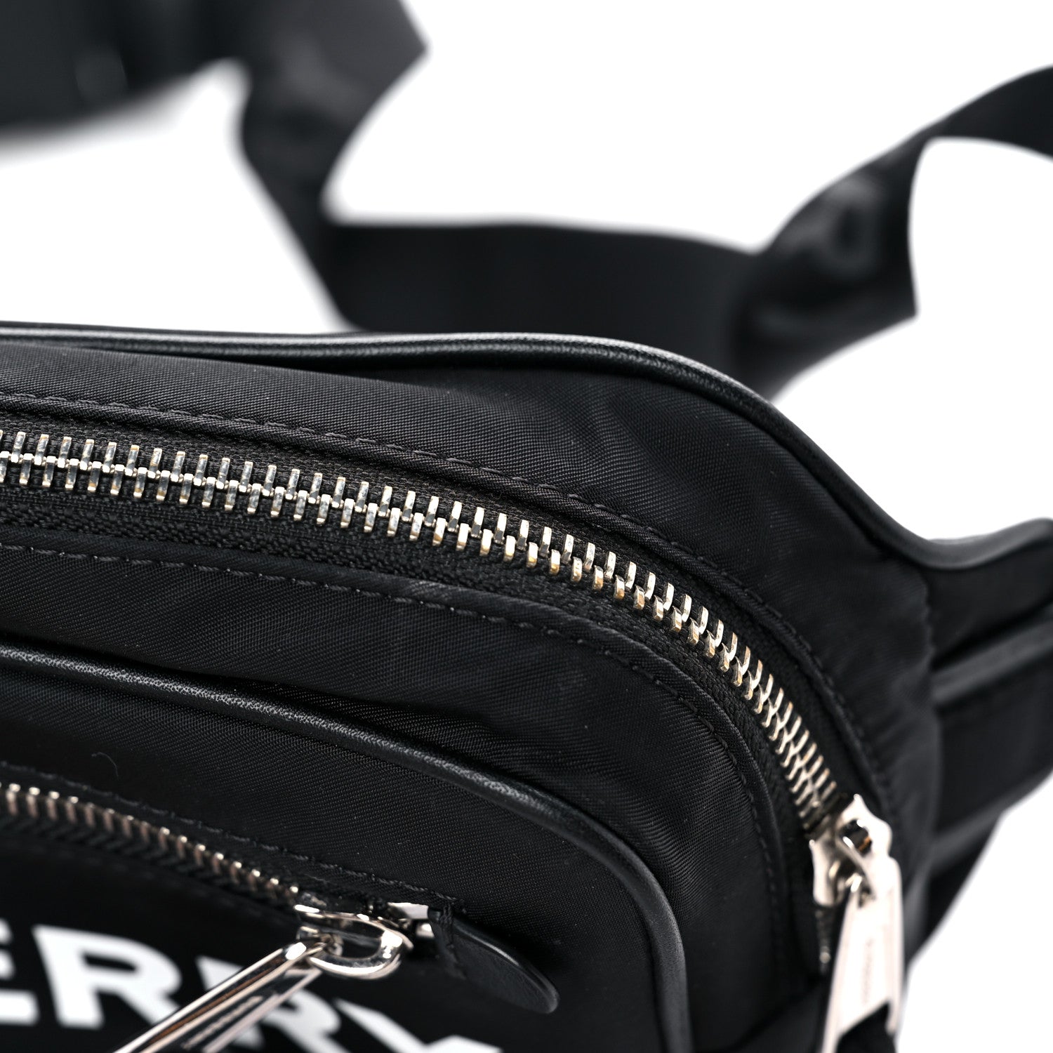 Burberry Econyl Logo Print Bum Bag Black 10 of 10