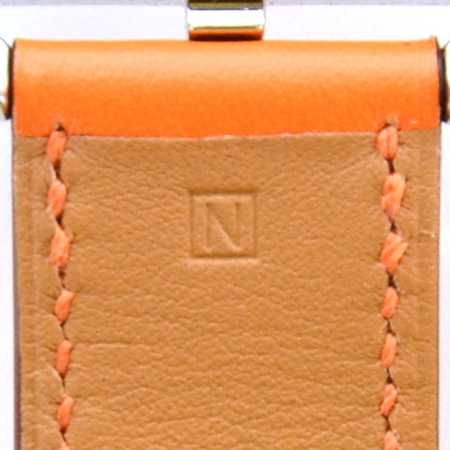 Swift Leather Cape Cod GM Double Tour Watch Orange