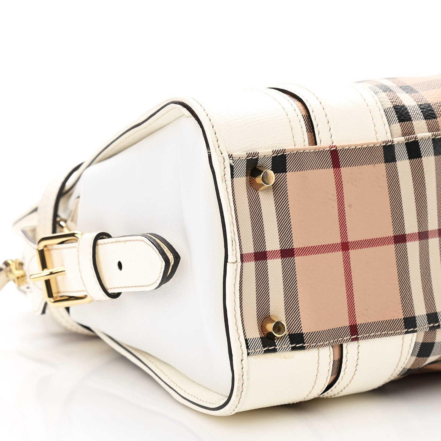 Haymarket Check Medium Minford Portrait Tote White