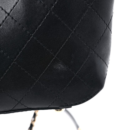 Chanel Calfskin Stitched Small Covered CC Flap Bag Black 16 of 16