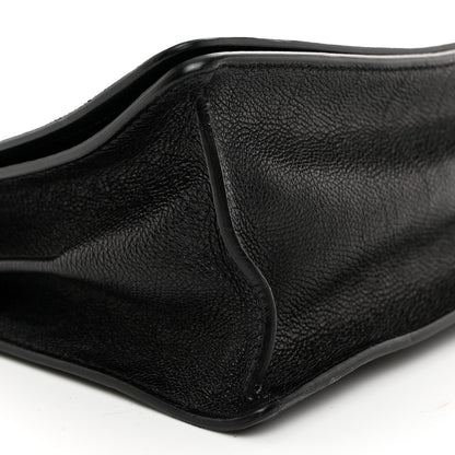 Prada Glace Calf Shoulder Bag Black 9 of 10