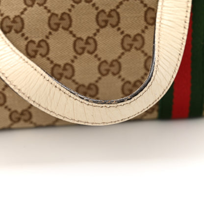 Gucci Monogram Medium Jolicoeur Tote White 12 of 17