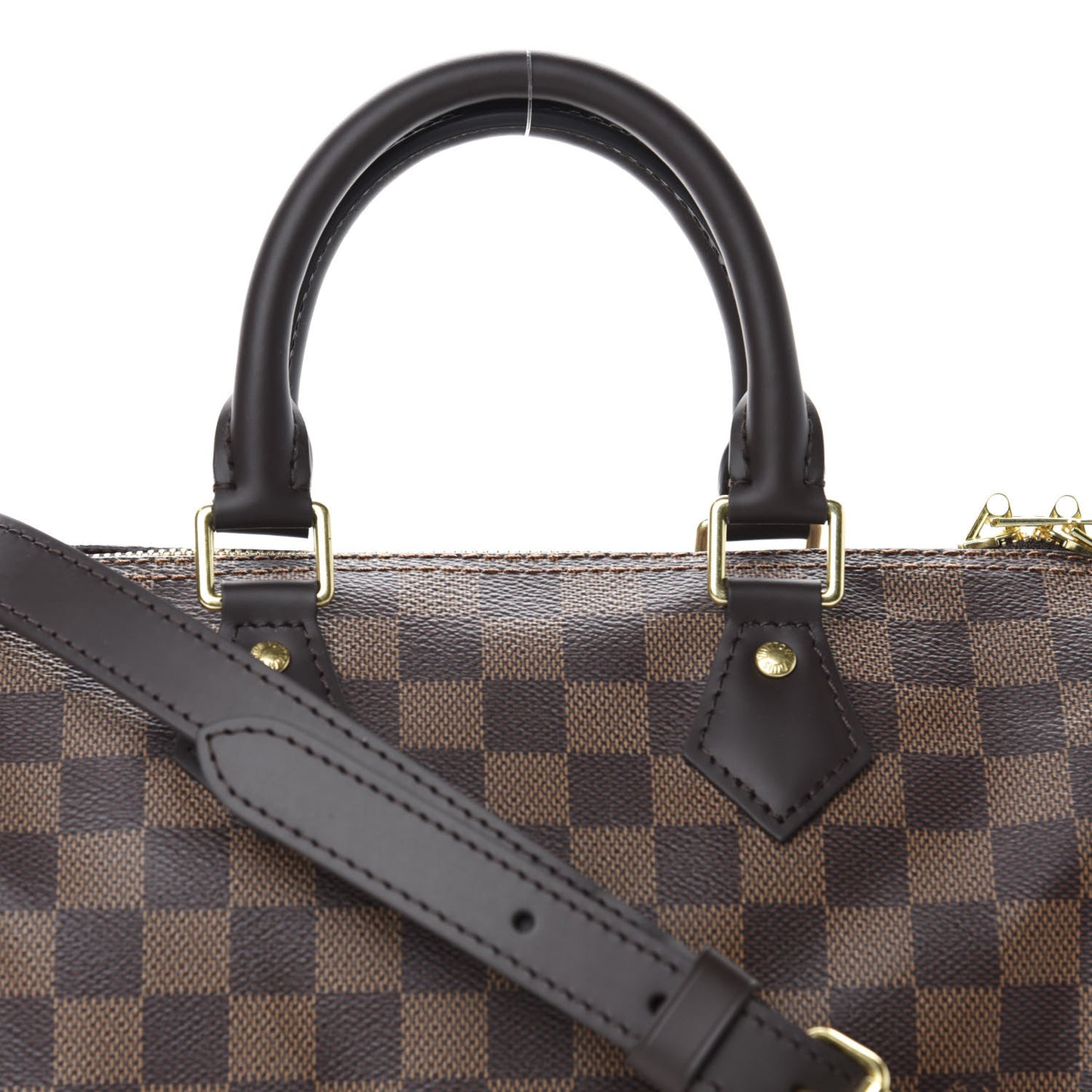 Damier Ebene Speedy Bandouliere 25