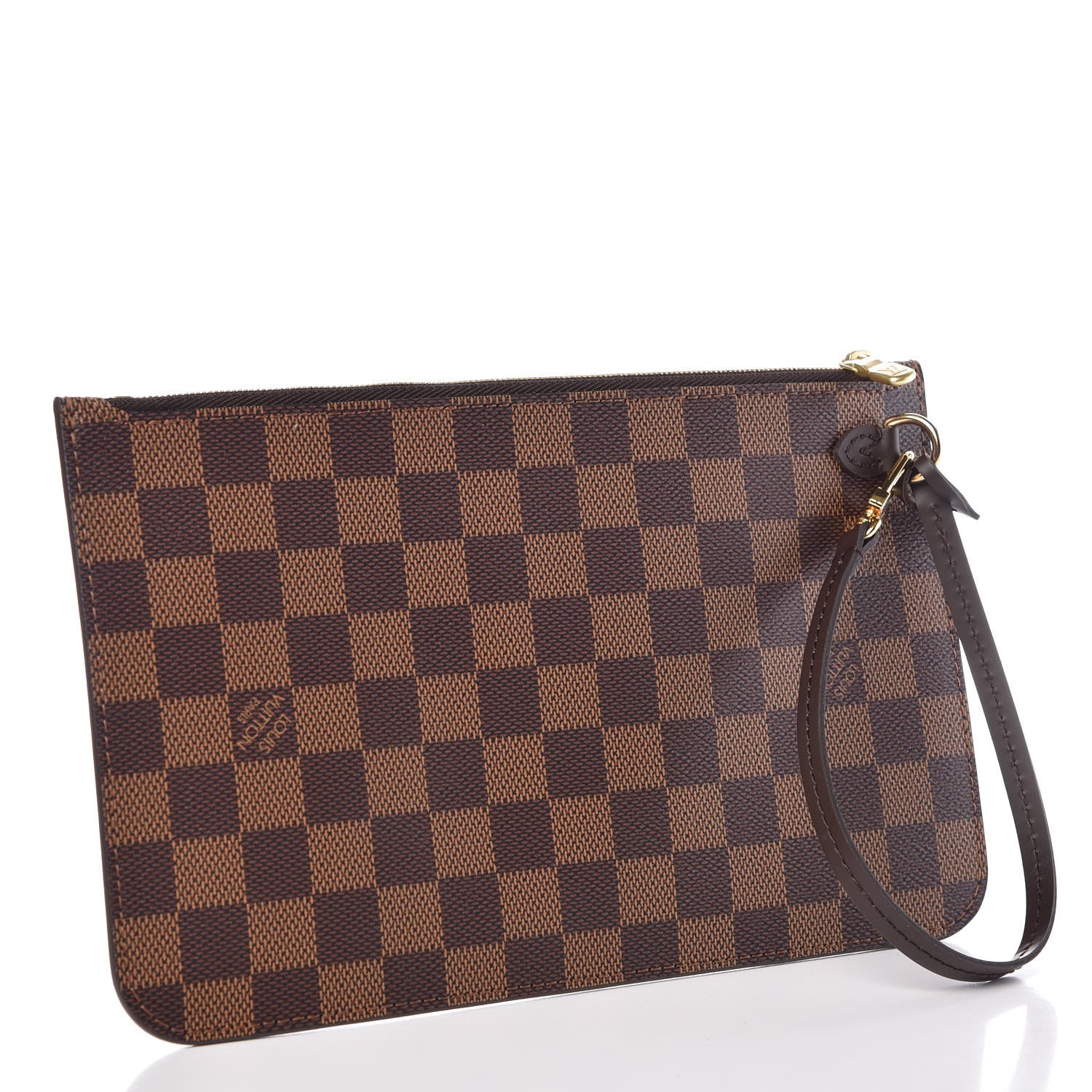 Louis Vuitton Damier Ebene Neverfull MM GM Pochette 3 of 9