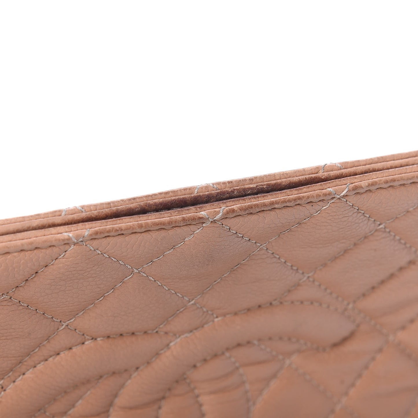 Caviar Quilted Petit Timeless Tote PTT Beige