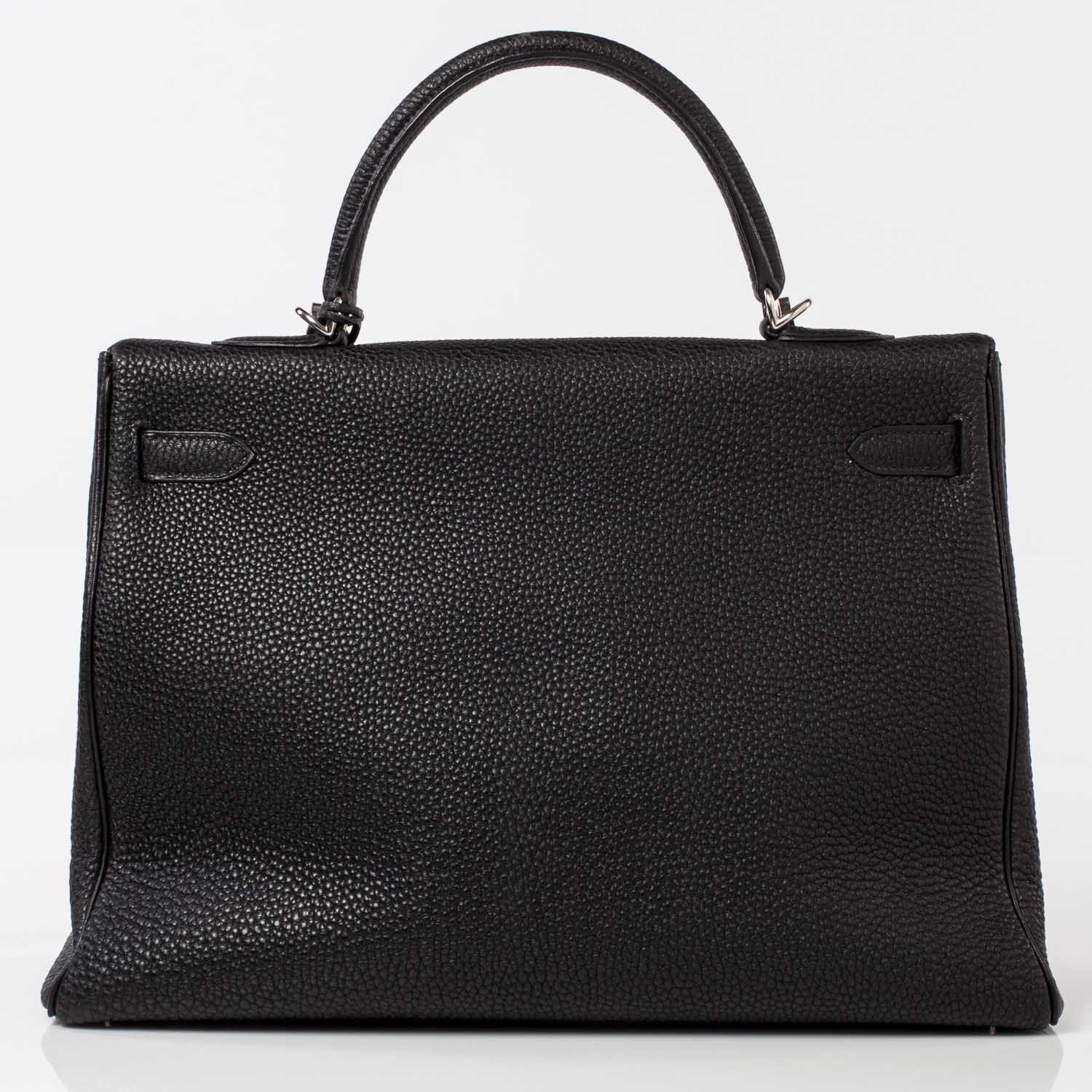 Hermes Togo Kelly 35 Black 4 of 22