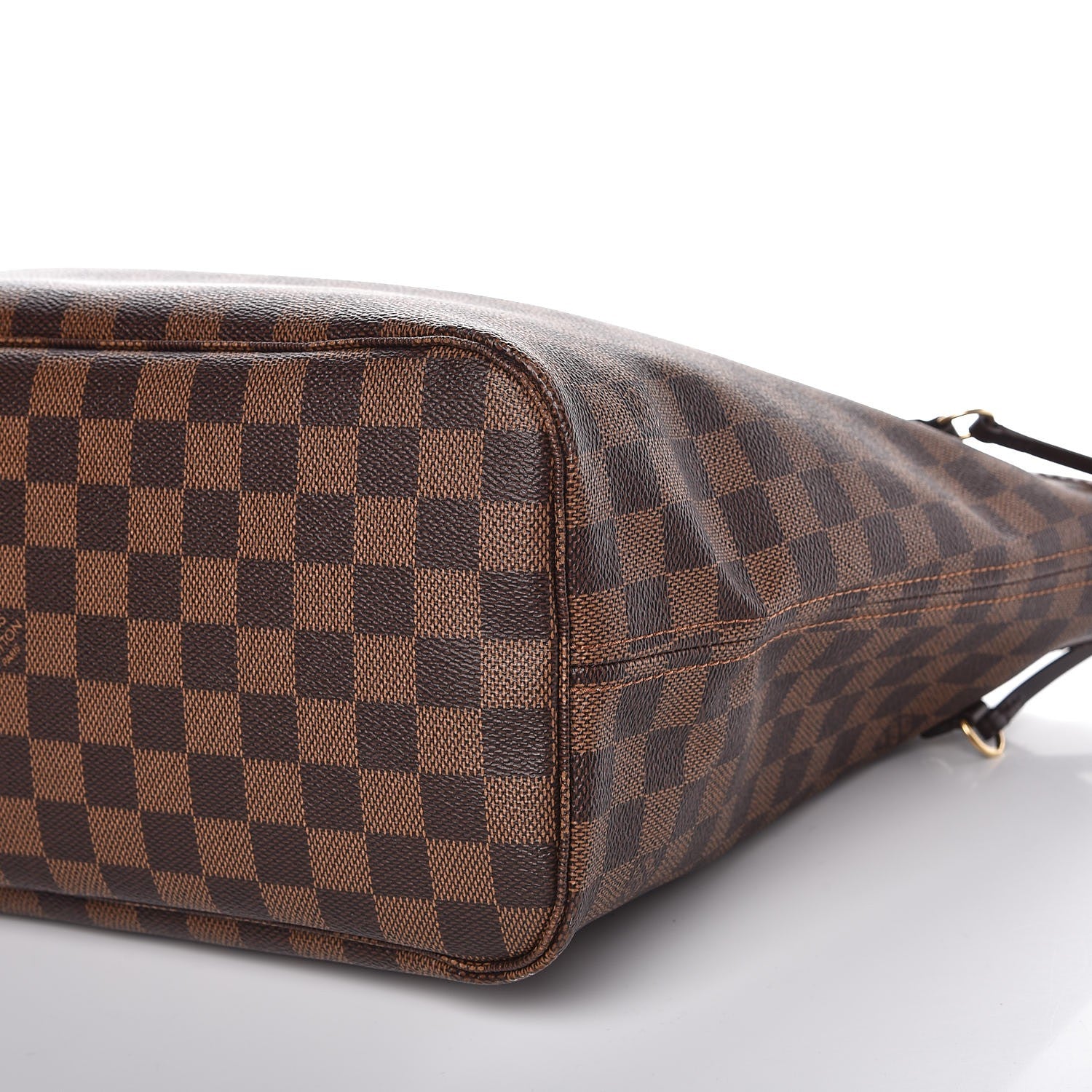 Louis Vuitton Damier Ebene Neo Neverfull MM Rose Ballerine 10 of 11