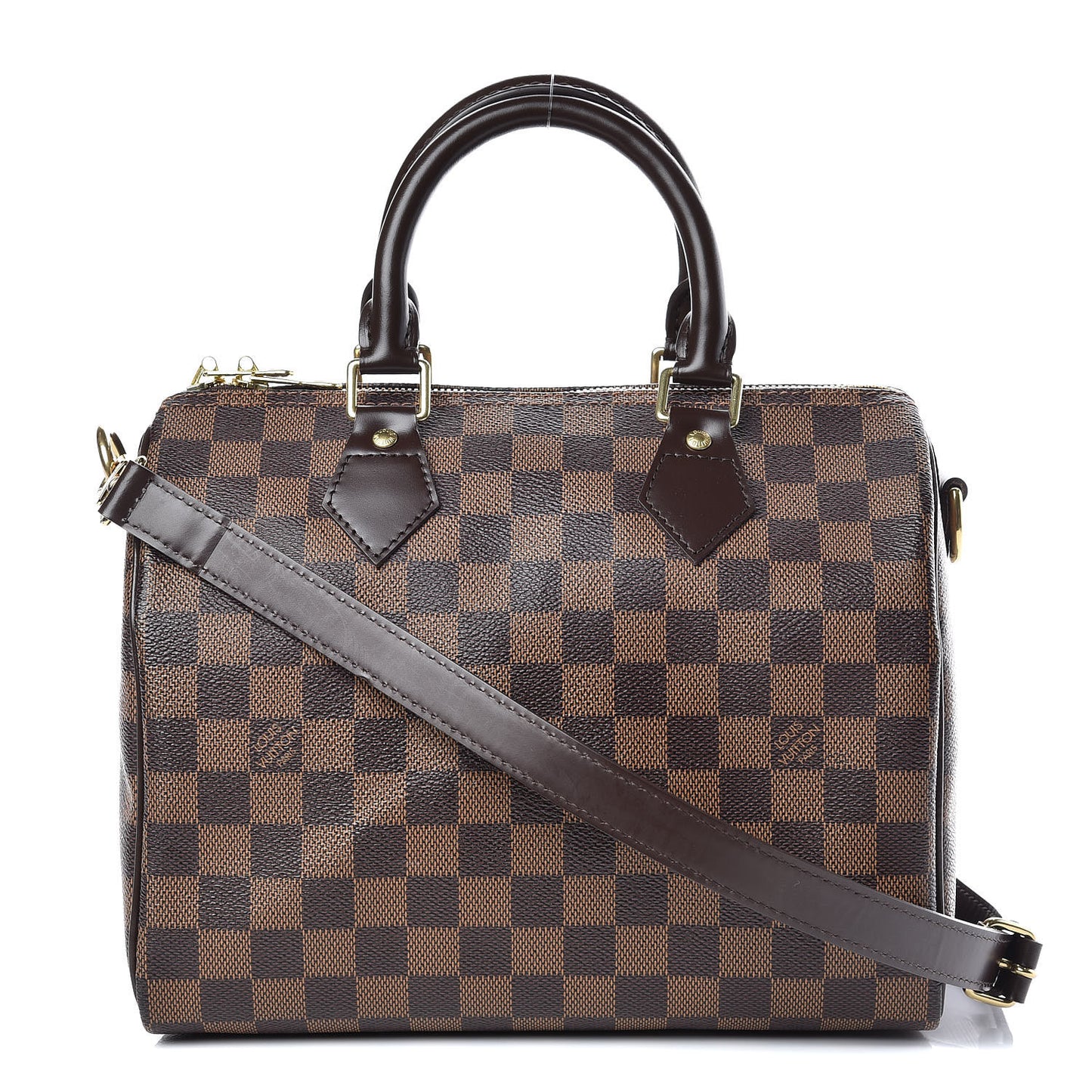 Damier Ebene Speedy Bandouliere 25